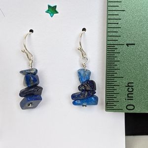 Sterling Silver and Lapis Lazuli earrings